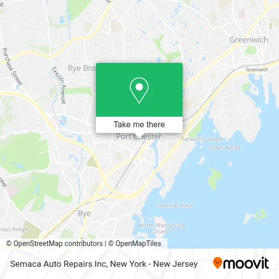 Semaca Auto Repairs Inc map