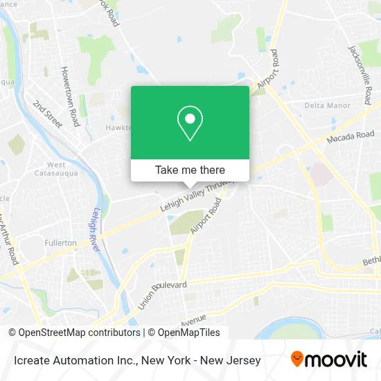 Icreate Automation Inc. map