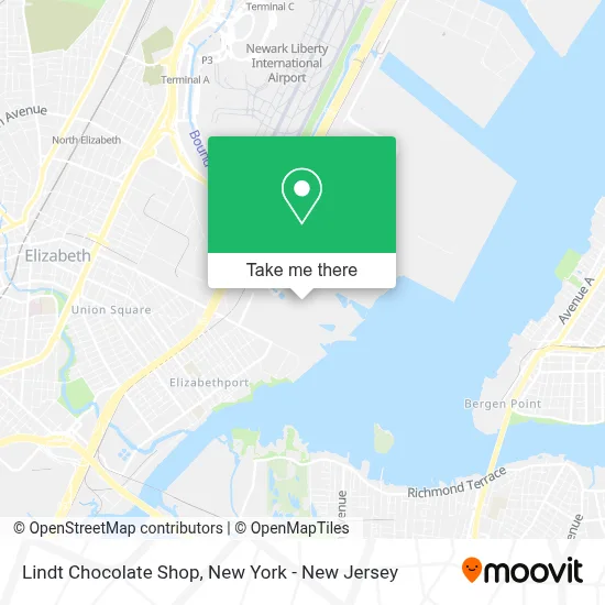 Lindt Chocolate Shop map