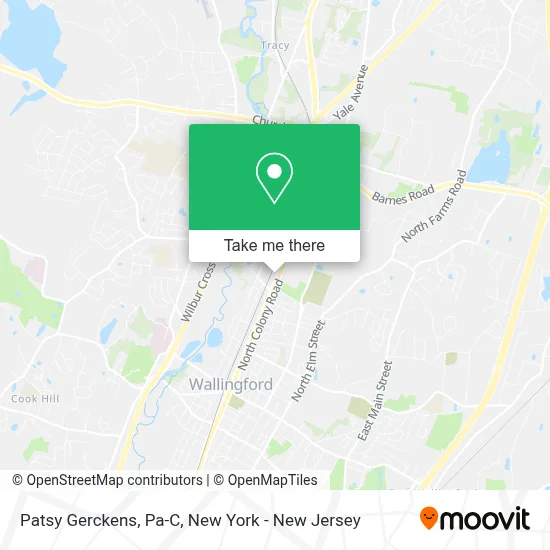 Patsy Gerckens, Pa-C map