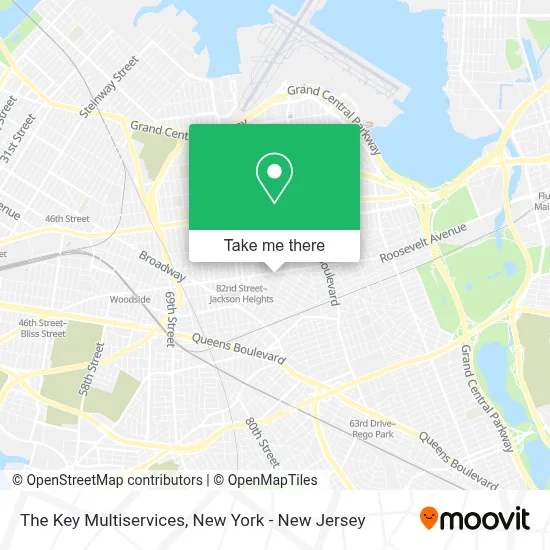 The Key Multiservices map
