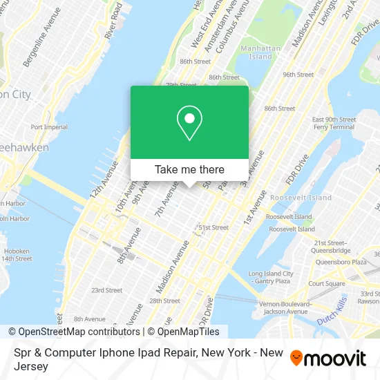 Spr & Computer Iphone Ipad Repair map