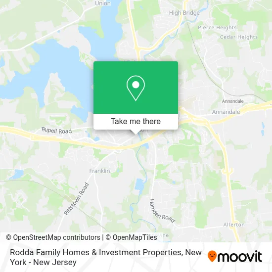 Rodda Family Homes & Investment Properties map
