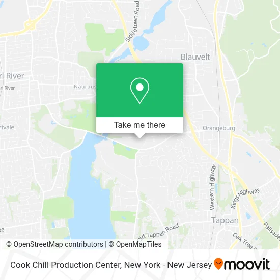 Cook Chill Production Center map