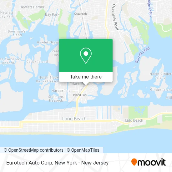Eurotech Auto Corp map