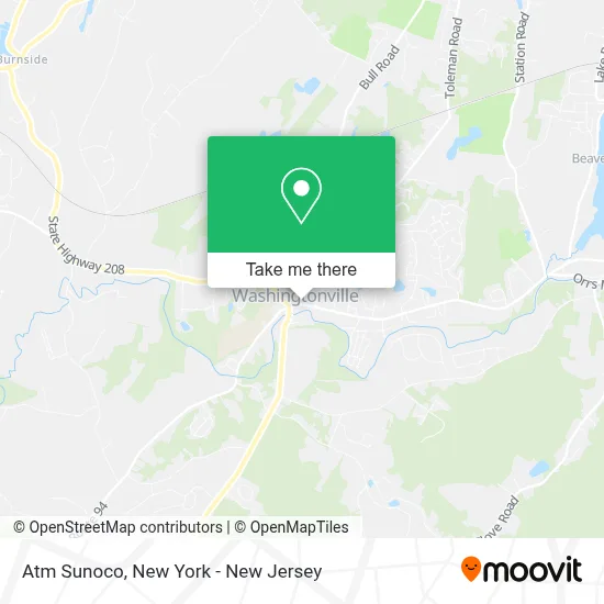 Atm Sunoco map