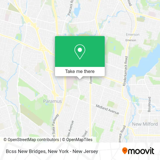 Bcss New Bridges map