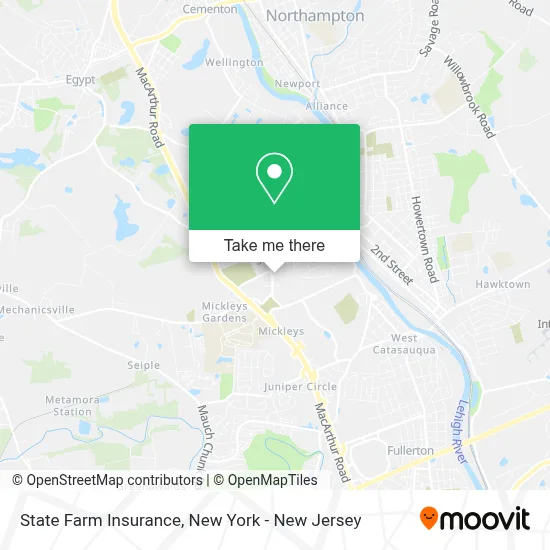 State Farm Insurance map