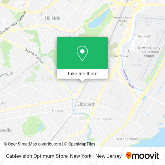 Cablevision Optimum Store map