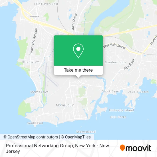 Professional Networking Group map
