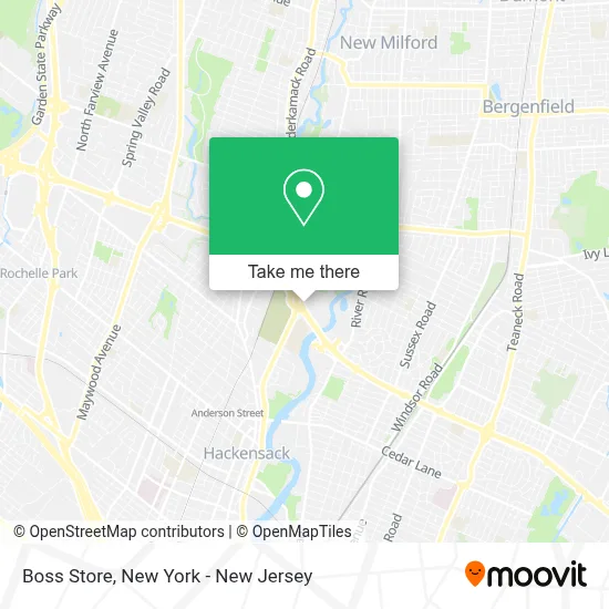 Boss Store map