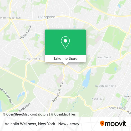 Valhalla Wellness map