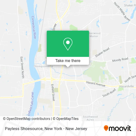 Payless Shoesource map