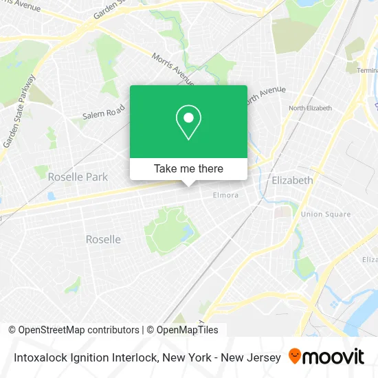 Intoxalock Ignition Interlock map