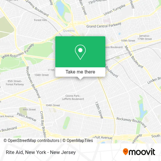 Rite Aid map