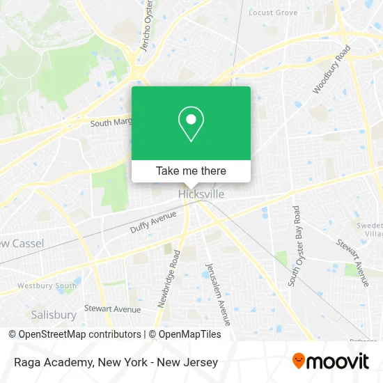 Raga Academy map