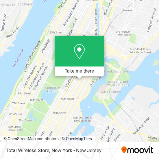 Total Wireless Store map