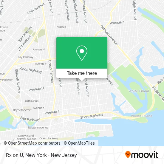 Rx on U map