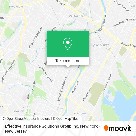 Effective Insurance Solutions Group Inc map