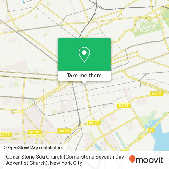Coner Stone Sda Church (Cornerstone Seventh Day Adventist Church) map