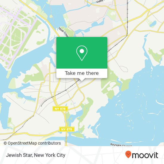 Jewish Star map