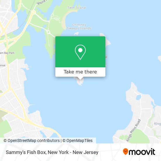 Sammy's Fish Box map