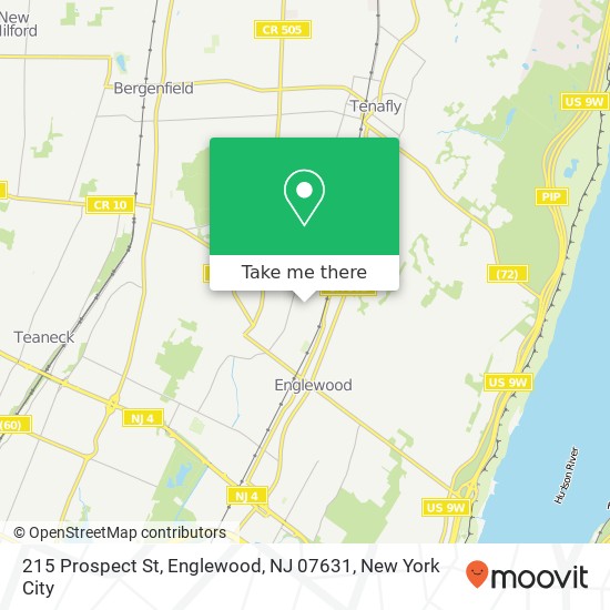215 Prospect St, Englewood, NJ 07631 map