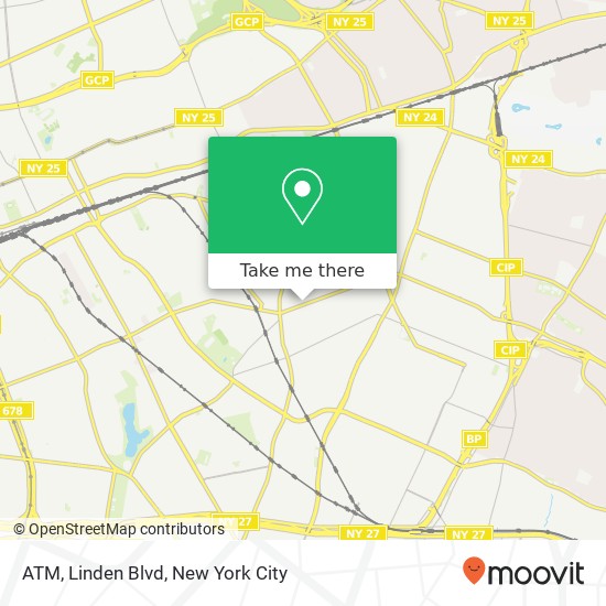 ATM, Linden Blvd map