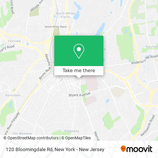 Mapa de 120 Bloomingdale Rd