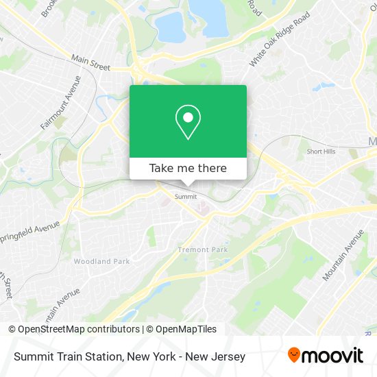 Mapa de Summit Train Station