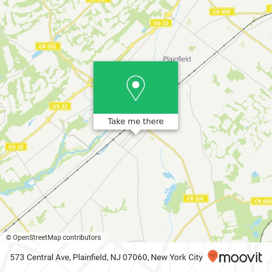 573 Central Ave, Plainfield, NJ 07060 map