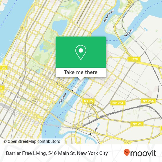 Mapa de Barrier Free Living, 546 Main St