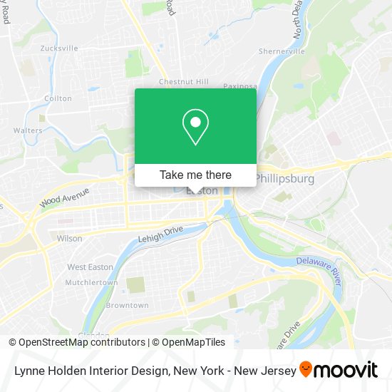 Lynne Holden Interior Design map