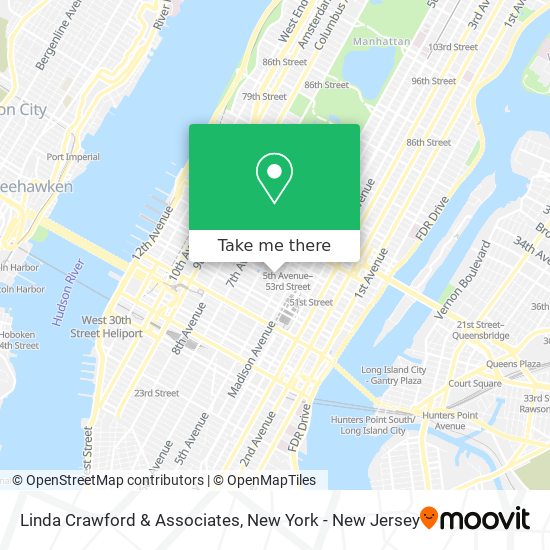 Linda Crawford & Associates map