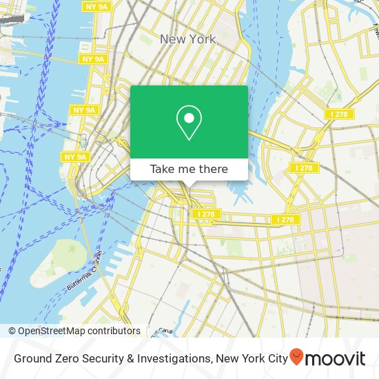 Ground Zero Security & Investigations map