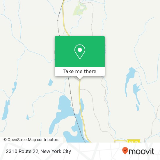 Mapa de 2310 Route 22, Dover Plains, NY 12522