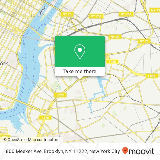 800 Meeker Ave, Brooklyn, NY 11222 map