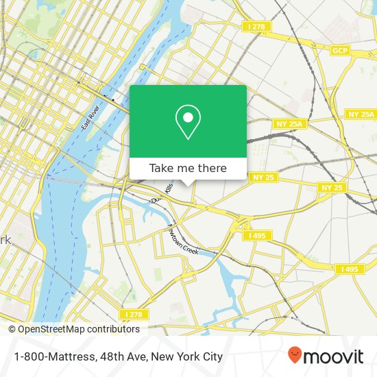 Mapa de 1-800-Mattress, 48th Ave