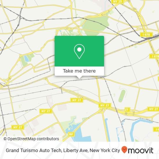 Mapa de Grand Turismo Auto Tech, Liberty Ave
