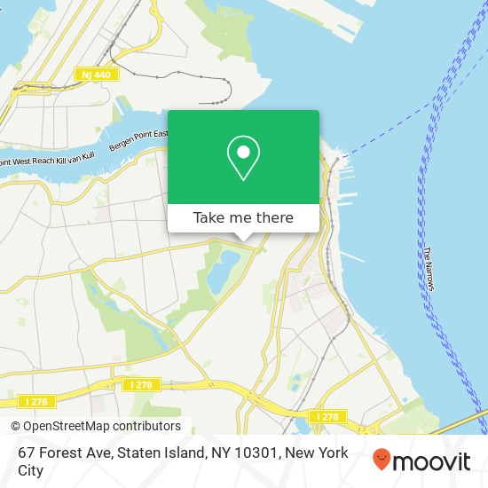 67 Forest Ave, Staten Island, NY 10301 map