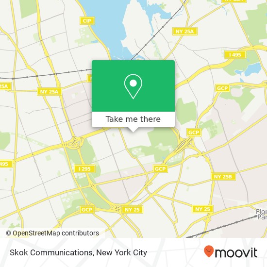 Skok Communications map