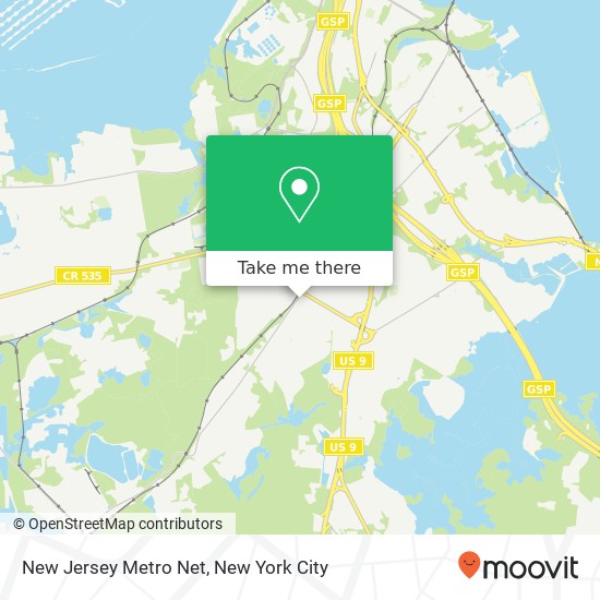 New Jersey Metro Net, 3010 Bordentown Ave map