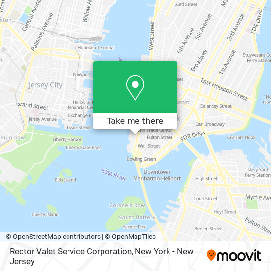 Rector Valet Service Corporation map