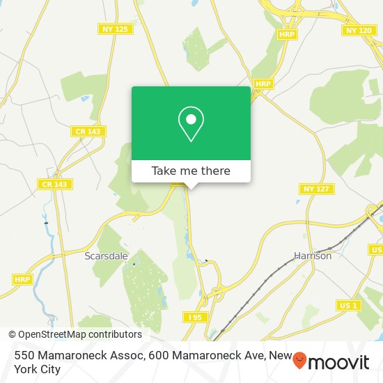 Mapa de 550 Mamaroneck Assoc, 600 Mamaroneck Ave