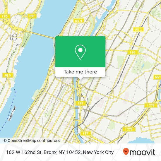 162 W 162nd St, Bronx, NY 10452 map