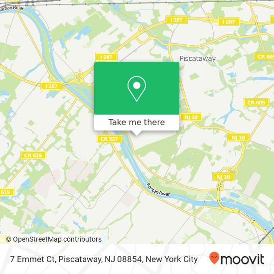 7 Emmet Ct, Piscataway, NJ 08854 map