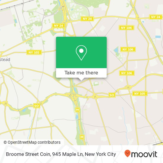 Broome Street Coin, 945 Maple Ln map