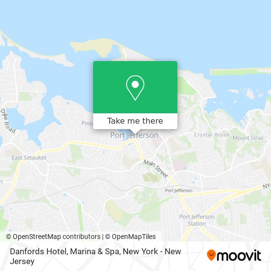 Danfords Hotel, Marina & Spa map