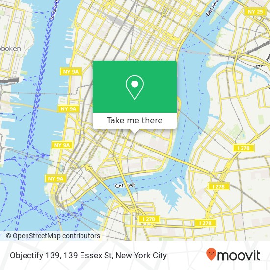 Mapa de Objectify 139, 139 Essex St