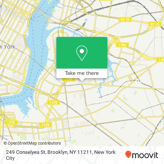 249 Conselyea St, Brooklyn, NY 11211 map